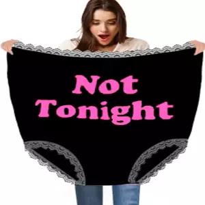 여성용 랜치BTN 재미있는 속옷 남성용 할로윈 신부 결혼식 게임을 위한 자이언트 할머니 팬티