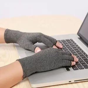WL 손가락 없는 키보드장갑 운전용 핑거리스 터치 뚫린 사무실 작업용 장갑