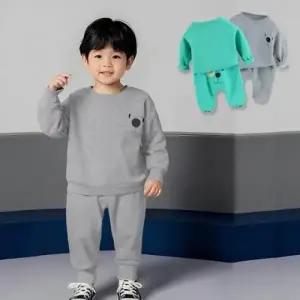 상하복세트 맨투맨 조거팬츠 검은코 아동