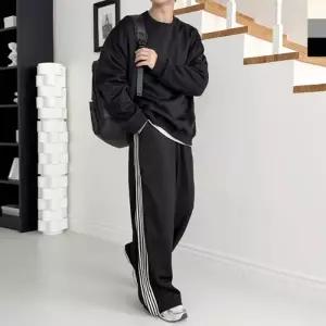 스웨트 GAA 테잎 라인 팬츠 SF1042M 남자 와이드