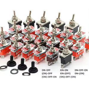호환 15A 250V POWER LOGIC 로커 토글 스위치 방수 커버 SPDT DPST DPDT 토글 스위치