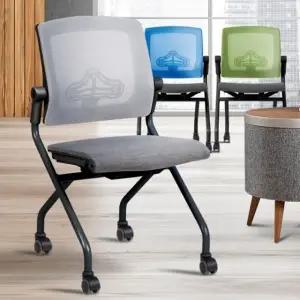 a15 편한책상 허리 작업용 대기 바퀴의자 팔걸이없는