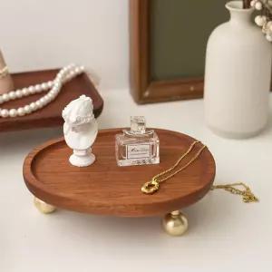 토패셜 스토어 나무 보석 진열대 발렌타인데이 선물 증정 트레이 반지 정리함 목걸이 귀걸이 캐치올 홀더