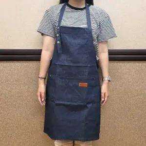 데님 다용도 앞치마