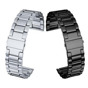 기어 S5 S4 S3 프론티어 클래식 시계줄, 41mm 42mm 46mm 액세서리용 스틸 시계 스트랩 20mm 22mm 벨트