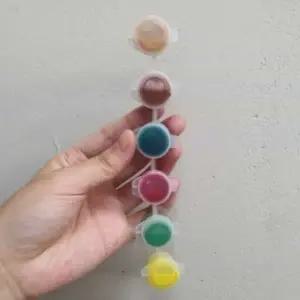 ( )6구 물감소분통 3ml 미니물감통 화방재료 미술재료