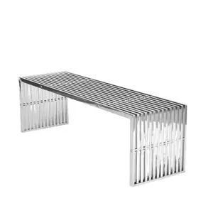 스테인레스 카페 야외 야외용 벤치의자 테라스 스툴 긴 철제 벤치 발코니