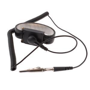 정전기 방지 작업용 손목 스트랩 ESD 조절식 방전 벨트 접지 금속 팔찌