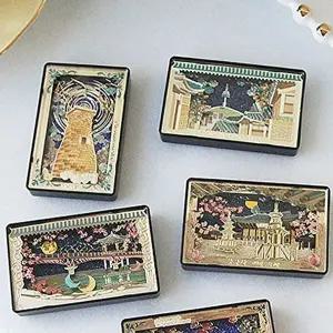 한국의 멋 입체 자석 명소 시리즈 냉장고자석 마그넷_WE1096F