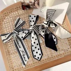 EAS 잡화 패션잡화 스카프 미니 쁘띠스카프 페이즐리 헤어스카프