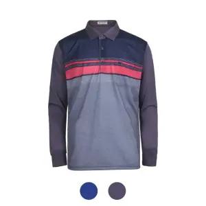 [파파브로] 남성 클래식 배색 긴팔 카라티 NA-KAA-603_604