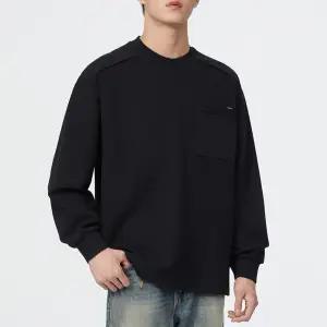 남친 캐주얼 빈티지 맨투맨 헤비 용갑 클래식 루즈핏 주니어 상의 330G DUCHI1