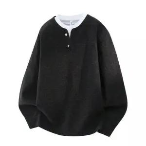 여사친 투피스 맨투맨 봄휴가 상의 대학생 풀오버 캠퍼스룩 데일리 티 MODU1