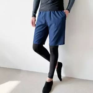 남성 여름 비치웨어 수영복 래쉬가드 반바지 레깅스 세트