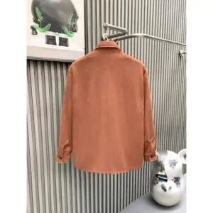 남친 캐주얼 가을 바람막이 봄가을 솔리드 긴팔 캐주얼룩 셔츠 MODU3