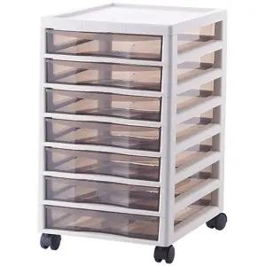 이동식 플라스틱 서랍 사무실 서랍장 책상 문구 파일 수납장