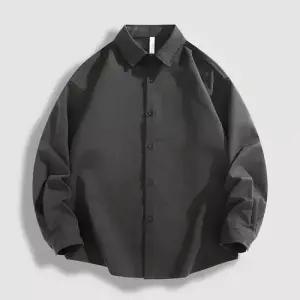 남친 캐주얼 칼라 봄가을 솔리드 상의 캐주얼룩 아우터 셔츠 트렌드 MODU3