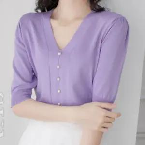 여름니트 니트 여성니트 청순 상의 여리여리 원픽 시원한 청순니트 스웨터 여름 열매 라운드넥니트 데일리