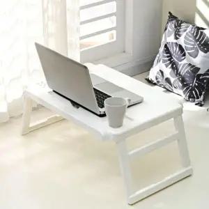 다기능 접이식 베드 테이블 펜홀더 실용형 다용도 멀티 트레이 노트북 서랍 스마트 책상