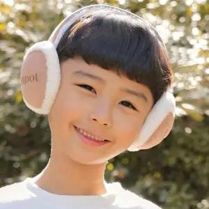 (색상 베이지)로이도이 아동 귀마개 접이식 귀도리 방한 귀마개