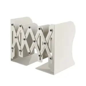 ( )접이식 책꽂이 북엔드 책상 북앤드 간이 책상위 사무실 자바라 길이 조절