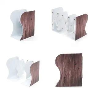 ( )접이식 책꽂이 다크 간이책꽂이 책상책꽂이