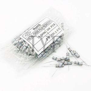 1/2W 1W 2W 3W 5W 5% 산화막 저항기 DIP 1K 4.7K 5.1K 10R 220R 1M 탄소막