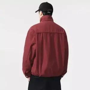 남사친 패딩 점퍼 터프한 기모 도톰 하이넥 반집업 경량 코트 DUCHI1