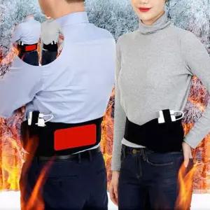 쿨샵 발명특허 원적외선 온열벨트 허리찜질기 배찜