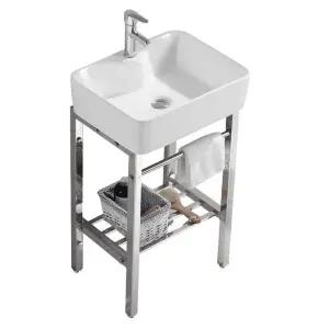 간이 세면대 싱크대 미니 스텐세면대 가정용 이동식