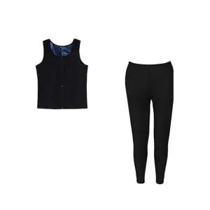 [하프클럽/]남성 헬스땀복 상하의 세트 지퍼 민소매 운동 땀복