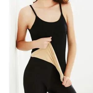 [하프클럽/]여성 끈 기모나시 발열 민소매 내의 겨울 고탄력 나시