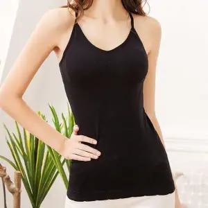 [하프클럽/]여성 캡끈나시 브라탑 노와이어 캐미솔 캡내장 나시