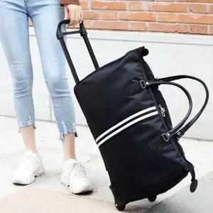 [하프클럽/]기내용 휠백 캐리어 24인치 기내용 바퀴달린 보스턴백