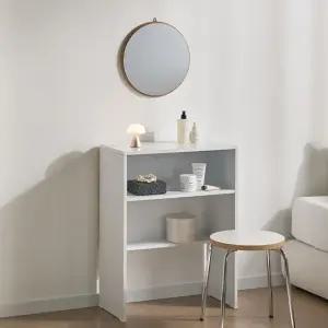 아트박스 바이탈버브 아르코 오픈형 다용도 콘솔 선반장+거울