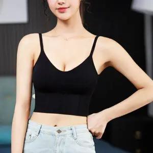 [하프클럽/]숏 탑뽕 끈나시 데일리 짧은 이너 나시 캡나시