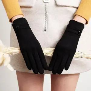 [하프클럽/]벨벳 장갑 기모 스마트 선물 터치 여성 장갑