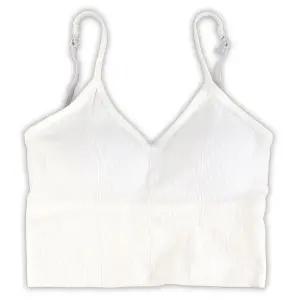 [하프클럽/]흰색 캡 나시 이너 이너나시 내장 브라탑