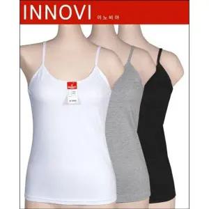 [하프클럽/]깔끔한 면스판 기본 이너웨어 여성 끈런닝-3가지색상