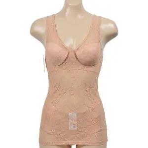 [하프클럽/]스루 망사 플라워 패턴 매쉬테잎 몰드 여성 브라런닝