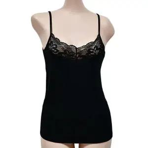 [하프클럽/](챠밍)(311)부드러운 플라워 레이스 여성 끈런닝