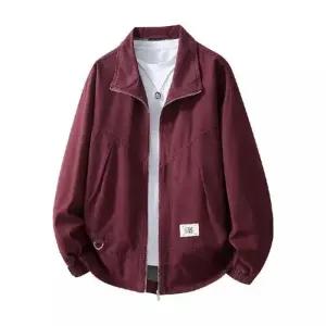 남성용 빈티지 바람막이 점퍼 재킷 봄가을 카고풍 상의 차이나 코트 MODU1