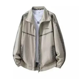 남성용 가을 빈티지 바람막이 점퍼 봄가을 차이나 재킷 상의 코트 MODU3