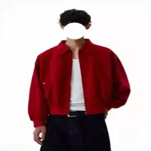 레드 남친 빈티지 해링턴 점퍼 코트 남녀 봄가을 바람막이 자켓 MODU3