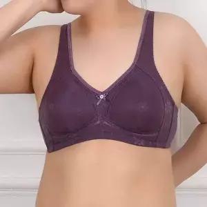 [하프클럽/]가드 꽃무늬 노와이어 몰드 런닝형 빅사이즈 B컵브라