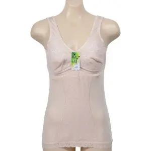 [하프클럽/](창민)청량한 인견 우아한 플라워 노몰드 브라런닝