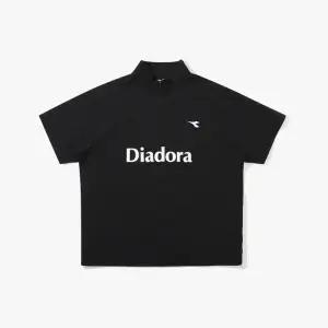 디아도라 테니스타 반팔 아노락 BLACK 305106