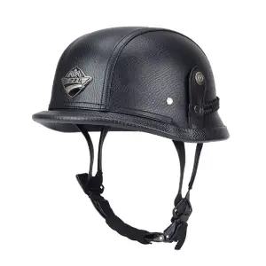 스쿠터 헬멧 클래식 빅사이즈 스냅백 모자 레트로 헬멧 하이바 반모 빈티지