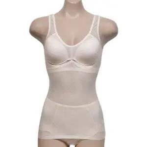 [하프클럽/]보엠 라이트 업 누디 메쉬 자가드 망사 몰드 브라런닝