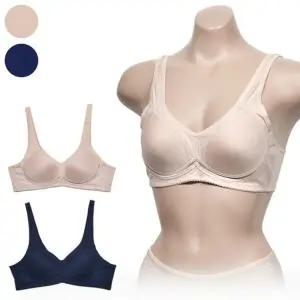 [하프클럽/]쾌적한 쿨론 노와이어 몰드 런닝형 어깨끈 A컵브라